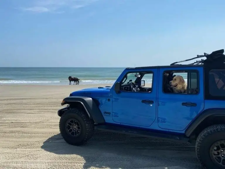 Jeep rental on 4x4 beach