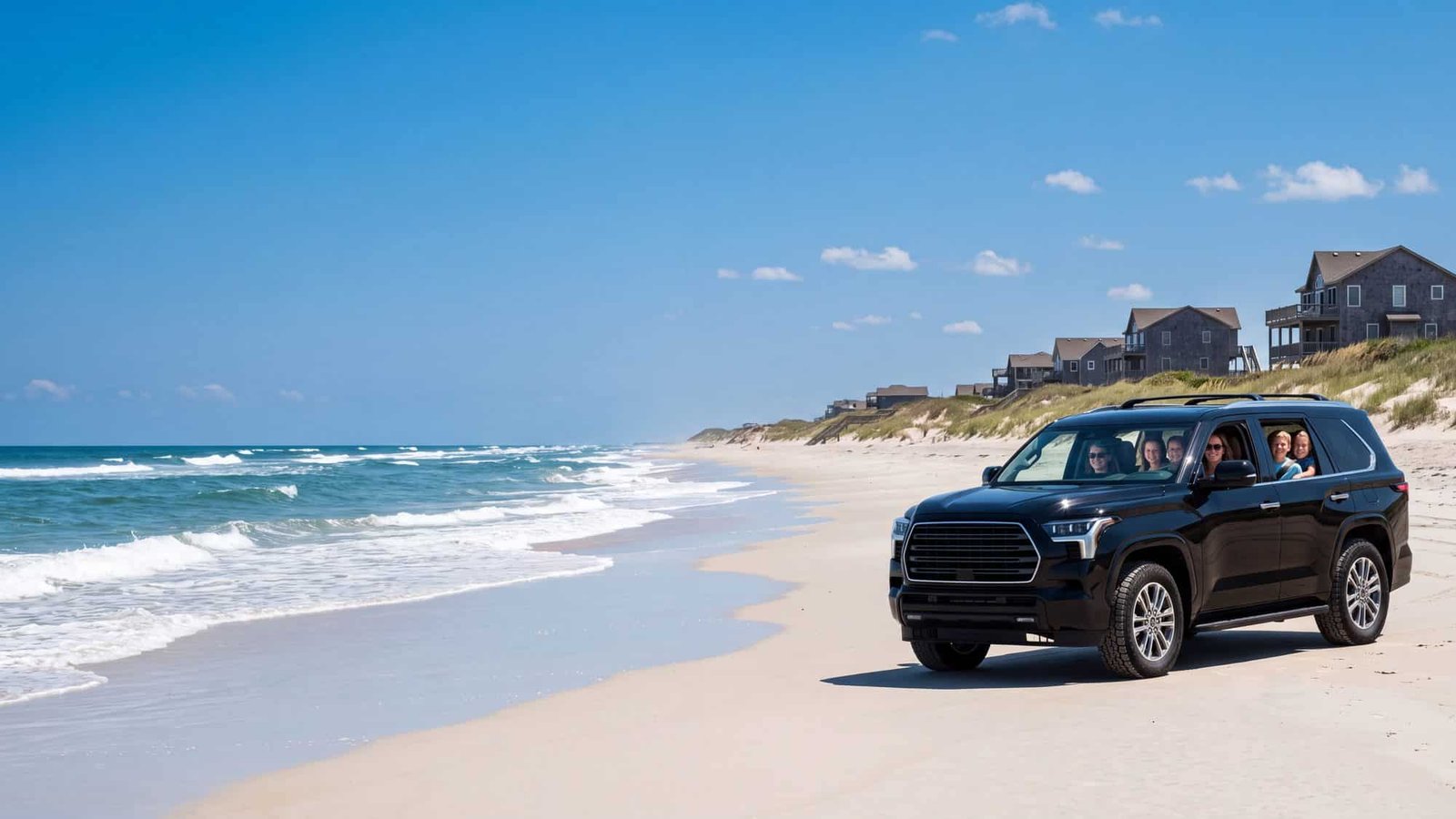 Why We Rent Nissan Armadas and Infiniti QX80s for Beach Driving